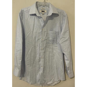 Joseph Abboud Mens 16 (32/33) Button-Up Cotton Long-Sleeved Shirt! A5259